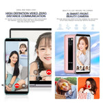 顔認証、3.46インチ Android 9.0 MTK6739CW クアッドコア 最大1.28GHz、デュアルSIM、Bluetooth、WiFi、GPS、ネットワーク：4G、3GB+64GB