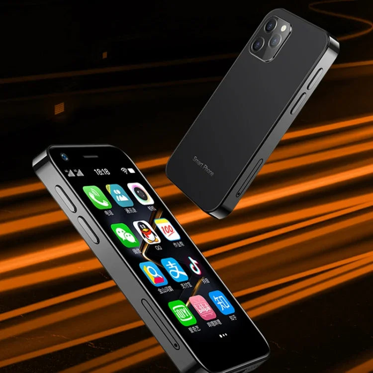 SOYES XS12、3GB+32GB、3.0インチ、Android 9.0、MTK6737M クアッドコア 最大1.1GHz、Bluetooth、WiFi、FM、ネットワーク：4G、デュアルSIM、3GB+32GB