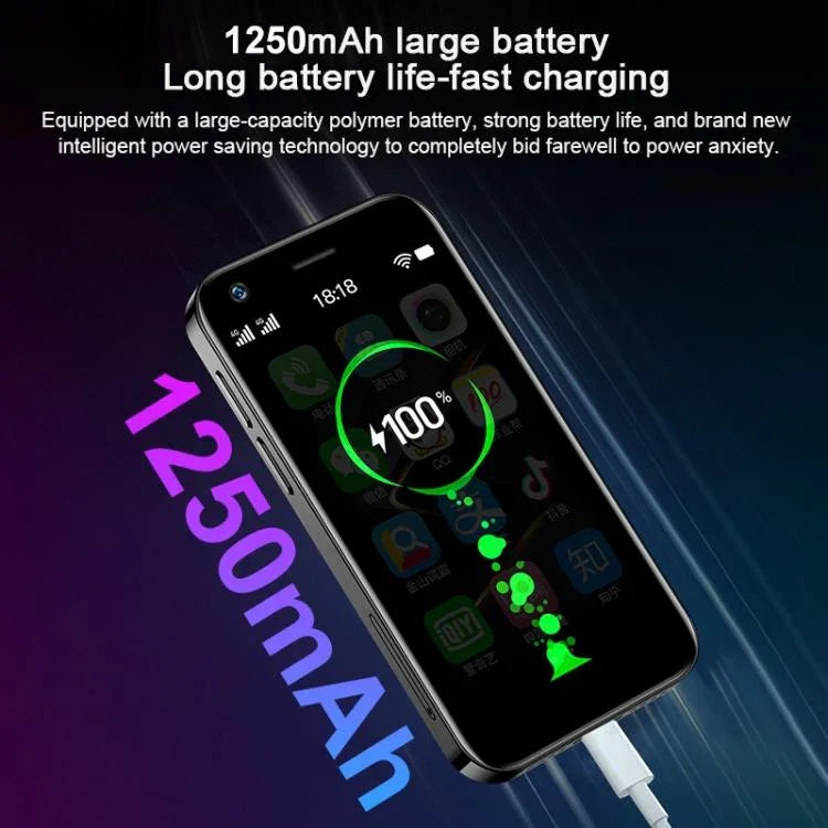 SOYES XS12、3GB+32GB、3.0インチ、Android 9.0、MTK6737M クアッドコア 最大1.1GHz、Bluetooth、WiFi、FM、ネットワーク：4G、デュアルSIM、3GB+32GB