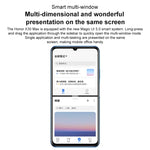 デュアルバックカメラ、側面指紋認証、5000mAhバッテリー、7.09インチ Magic UI 5.0（Android R）Dimensity 900 オクタコア 最大2.4GHz、ネットワーク：5G、NFC、Google Play非対応、X30 Max 5G 8GB+128GB