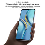 デュアルバックカメラ、側面指紋認証、5000mAhバッテリー、7.09インチ Magic UI 5.0（Android R）Dimensity 900 オクタコア 最大2.4GHz、ネットワーク：5G、NFC、Google Play非対応、X30 Max 5G 8GB+128GB