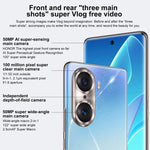 トリプル背面カメラ、画面内指紋認証、6.78インチ Magic UI 5.0、Qualcomm Snapdragon 778G Plus 6nm オクタコア 最大2.5GHz、ネットワーク：5G、OTG、NFC、Google Play非対応、60 Pro 5G 12GB+256GB