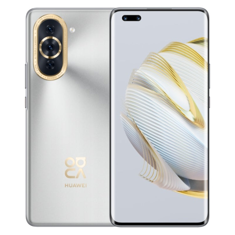 トリプル背面カメラ＋デュアル前面カメラ、画面内指紋認証、6.78インチ HarmonyOS 2、Qualcomm Snapdragon 778G 4G オクタコア 最大2.42GHz、ネットワーク：4G、OTG、NFC、Google Play非対応、nova 10 Pro 4G 256GB