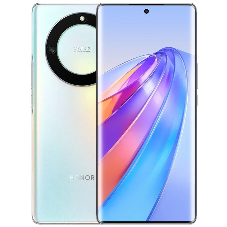 デュアル背面カメラ、画面内指紋認証、5100mAhバッテリー、6.67インチ Magic UI 6.1 / Android 12、Snapdragon 695 オクタコア 最大2.2GHz、ネットワーク：5G、OTG、Google Play非対応、6GB+128GB