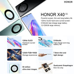 デュアル背面カメラ、画面内指紋認証、5100mAhバッテリー、6.67インチ Magic UI 6.1 / Android 12、Snapdragon 695 オクタコア 最大2.2GHz、ネットワーク：5G、OTG、Google Play非対応、6GB+128GB