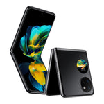デュアル背面カメラ、側面指紋認証、6.9インチ＋1.04インチ HarmonyOS 3.0、Snapdragon 778G オクタコア 最大2.42GHz、ネットワーク：4G、OTG、NFC、Google Play非対応、128GB オブシディアンブラック、128GB シルバー、128GB ピンク、128GB ミントグリーン
