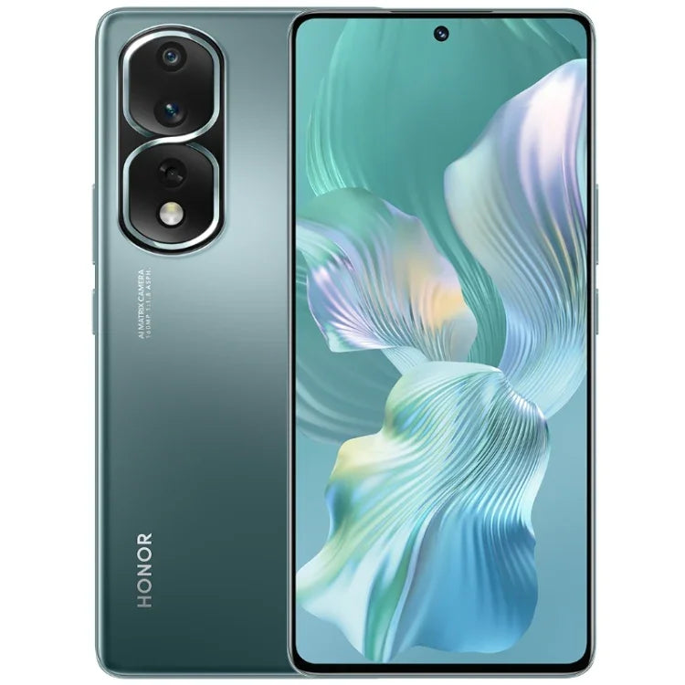 トリプル背面カメラ、画面内指紋認証、6.67インチ Magic UI 7.0 Qualcomm Snapdragon 8+ Gen1 オクタコア 最大3.0GHz、ネットワーク：5G、OTG、NFC、Google Play非対応、Honor 80 Pro Flat 5G、12GB+256GB