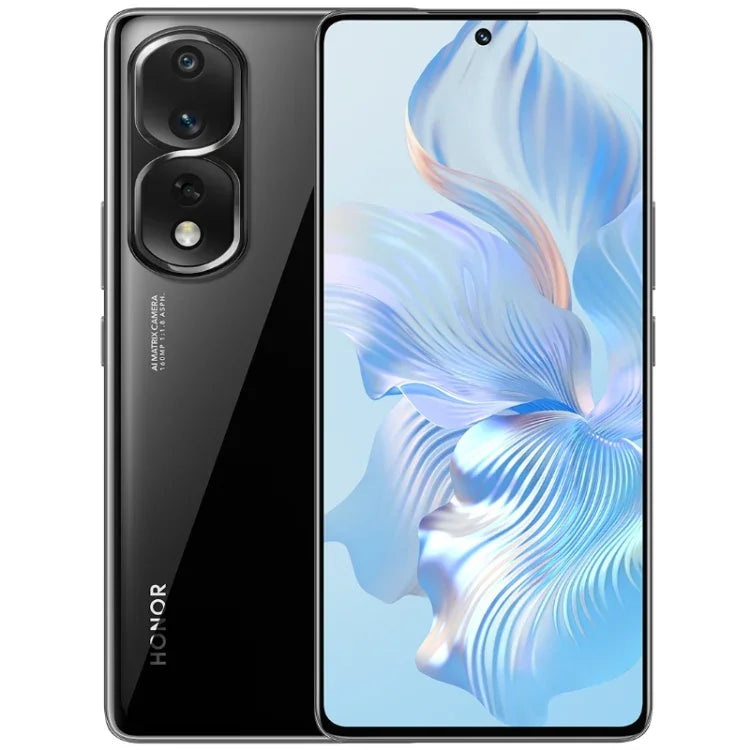 トリプル背面カメラ、画面内指紋認証、6.67インチ Magic UI 7.0 Qualcomm Snapdragon 8+ Gen1 オクタコア 最大3.0GHz、ネットワーク：5G、OTG、NFC、Google Play非対応、Honor 80 Pro Flat 5G、12GB+256GB