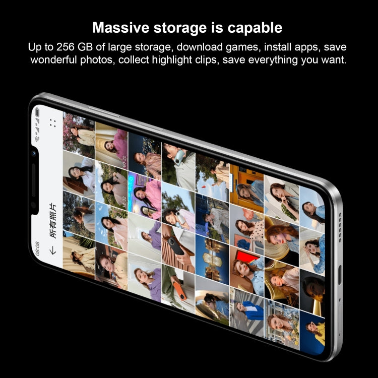 デュアル背面カメラ、側面指紋認証、7000mAhバッテリー、6.95インチ HarmonyOS 3.0 Qualcomm Snapdragon 680 オクタコア 2.4GHz、ネットワーク：4G、OTG、NFC、Google Play非対応、256GB シルバー、256GB ブラック、256GB グリーン