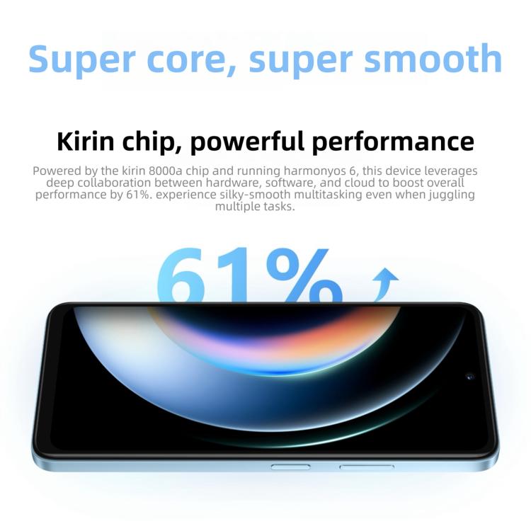 HUAWEI Enjoy 90、8GB+128GB、側面指紋認証、6.67インチ HarmonyOS 6.0 Kirin 8000A、OTG、Google Play非対応、8GB+128GB