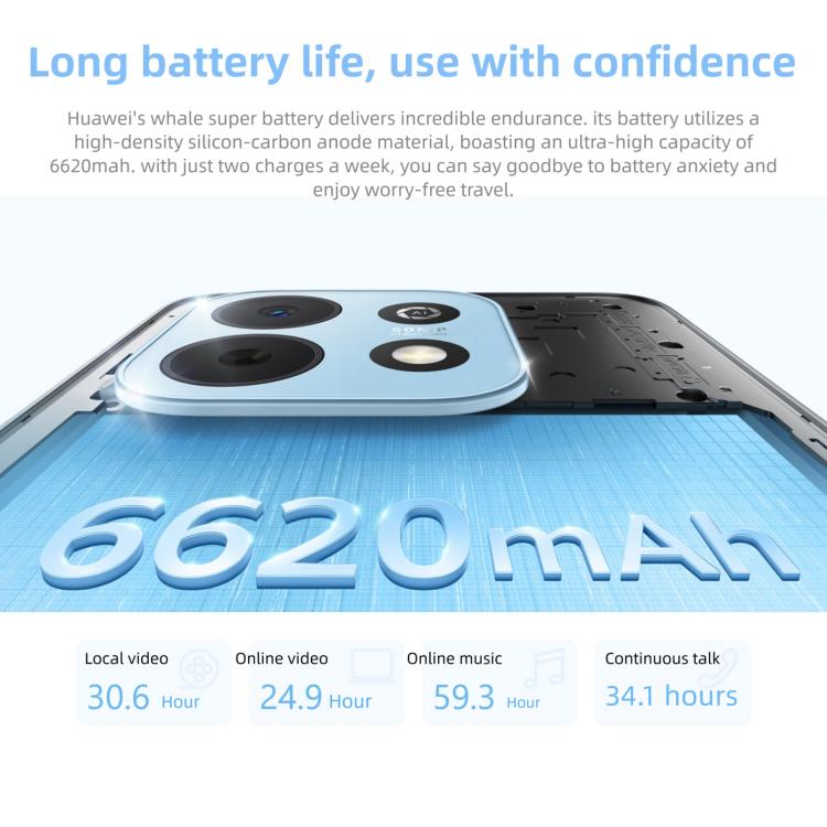 HUAWEI Enjoy 90 Plus、8GB+128GB、側面指紋認証、6.67インチ HarmonyOS 6.0 Kirin 8000、OTG、Google Play非対応、8GB+128GB