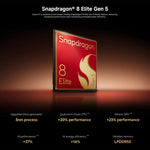 Xiaomi 17 Global、12GB+256GB、超音波指紋認証、6.3インチ Xiaomi HyperOS 3 Snapdragon 8 Elite Gen 5 オクタコア、NFC、ネットワーク：5G、12GB+256GB