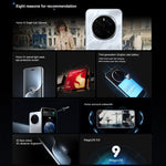 Honor Magic7 Pro、16GB+512GB、画面指紋認証、6.8インチ MagicOS 9.0 / Android 15 Snapdragon 8 Elite 3nm オクタコア、ネットワーク：5G、NFC、OTG、Google Play非対応、16GB+512GB