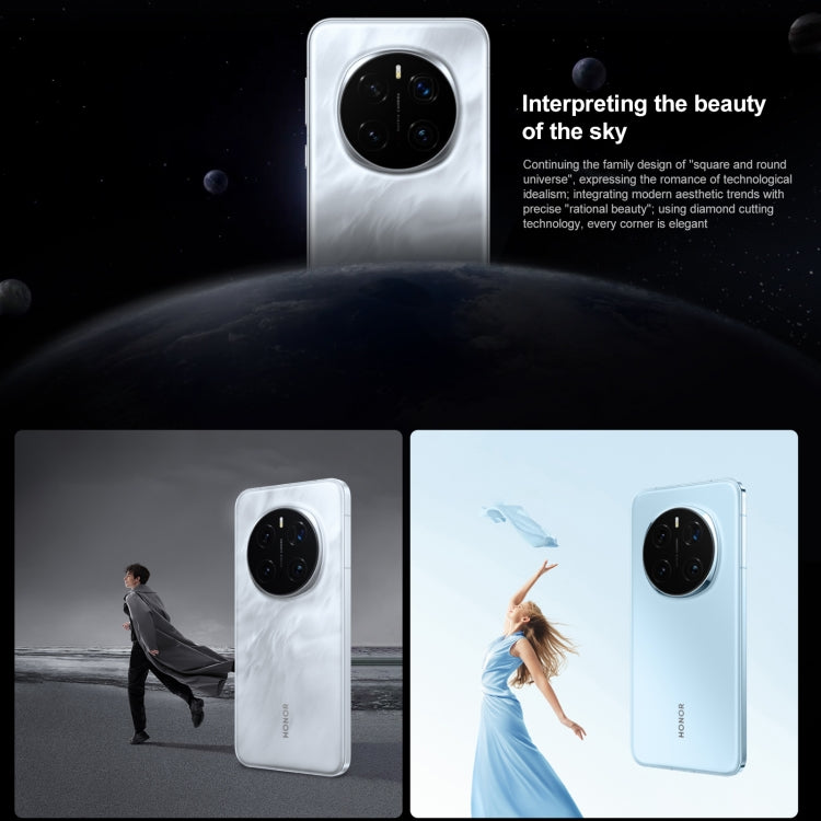 Honor Magic7 Pro、16GB+512GB、画面指紋認証、6.8インチ MagicOS 9.0 / Android 15 Snapdragon 8 Elite 3nm オクタコア、ネットワーク：5G、NFC、OTG、Google Play非対応、16GB+512GB