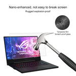 ノートパソコン画面 HD 強化ガラス保護フィルム ASUS ROG Zephyrus M GU502 15.6インチ用, ASUS ROG Zephyrus M 15.6インチ用