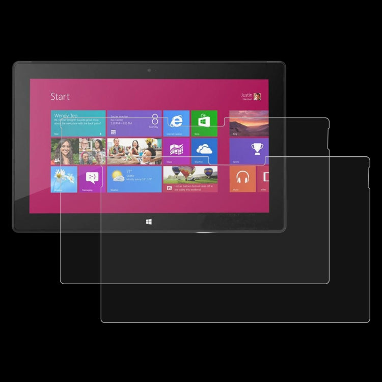2枚セット 3H プロフェッショナル 紙の質感スクリーンフィルム 鉛筆スケッチフィルム Microsoft Surface Pro 4 / 5 / 6 / 7用, Microsoft Surface Pro 4 / 5 / 6 / 7用