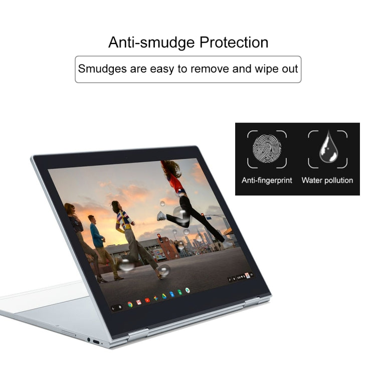 0.4mm 9H 表面硬度 フルスクリーン 強化ガラスフィルム Google Pixelbook 12.3インチ用, Google Pixelbook 12.3インチ用
