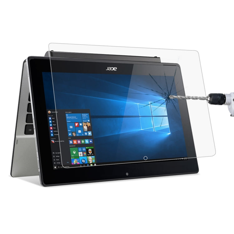0.4mm 9H 表面硬度 フルスクリーン 強化ガラスフィルム Acer Switch 11V (SW5-173) 11.6インチ用, Acer Switch 11V (SW5-173) 11.6インチ用