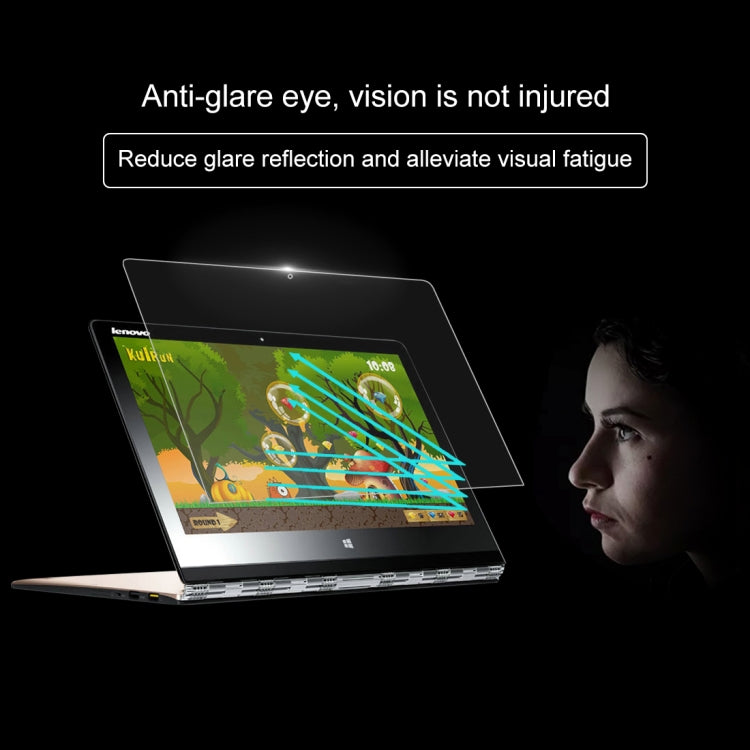 0.4mm 9H 表面硬度 フルスクリーン 強化ガラスフィルム Lenovo YOGA 3 Pro 13.3インチ用, Yoga 3 Pro