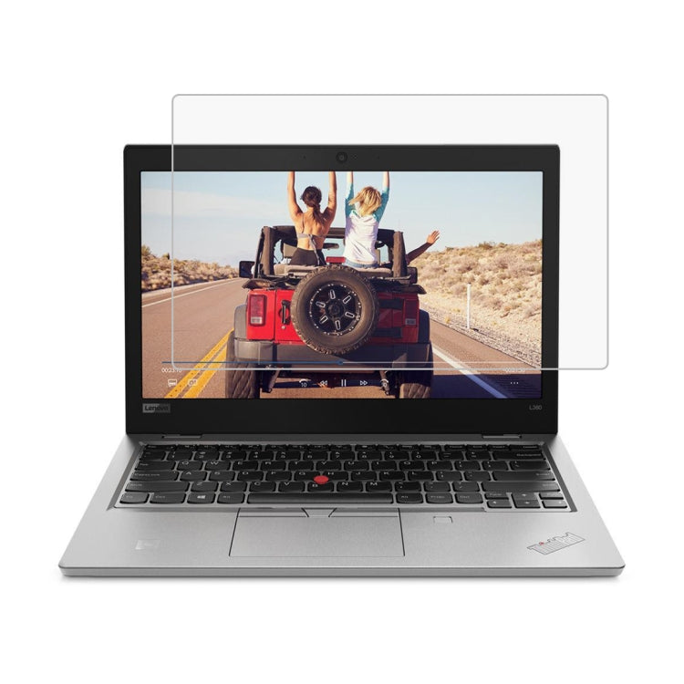 0.4mm 9H表面硬度 フルスクリーン強化ガラスフィルム Lenovo ThinkPad L380 13.3インチ用、Lenovo L380