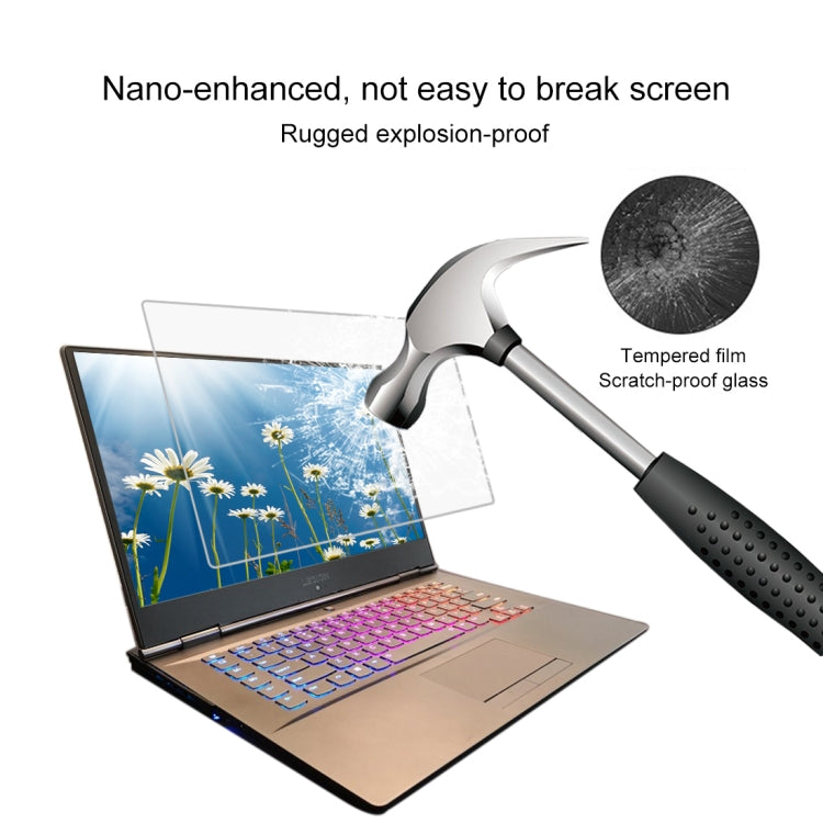 9H 表面硬度 フルスクリーン 強化ガラスフィルム Lenovo Y7000P 15.6インチ用, Lenovo Y7000P