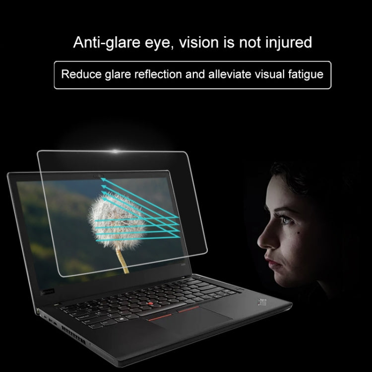0.4mm 9H 表面硬度 フルスクリーン 強化ガラスフィルム Lenovo ThinkPad A485 14インチ用, Lenovo A485
