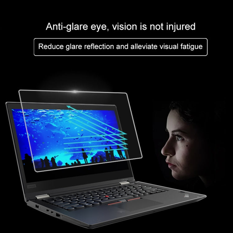 0.4mm 9H 表面硬度 フルスクリーン 強化ガラスフィルム Lenovo ThinkPad X380 Yoga 13.3インチ用, X380 Yoga