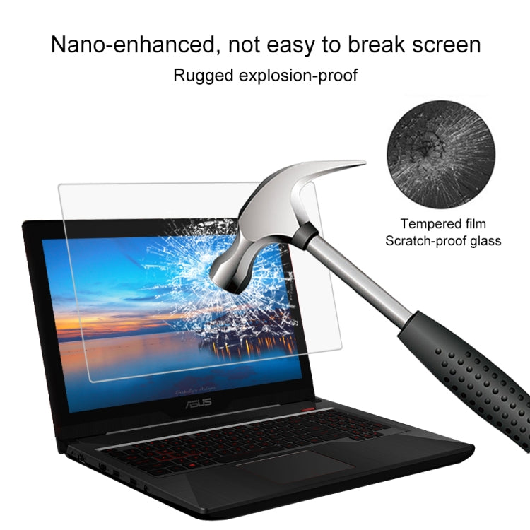 ノートパソコン画面 HD 強化ガラス保護フィルム ASUS FX503 15.6インチ用, ASUS FX503 15.6インチ用