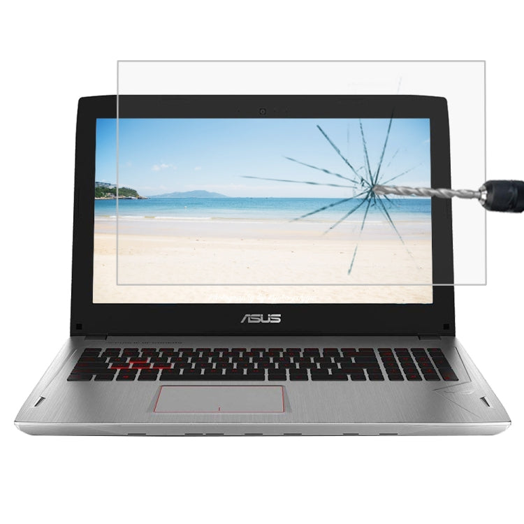 ノートパソコン画面 HD 強化ガラス保護フィルム ASUS ROG GL502VM 15.6インチ用, ASUS ROG GL502VM 15.6インチ用
