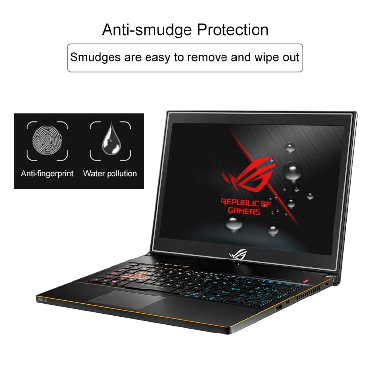 ノートパソコン画面 HD 強化ガラス保護フィルム ASUS ROG GU501 15.6インチ用, ASUS ROG GU501 15.6インチ用