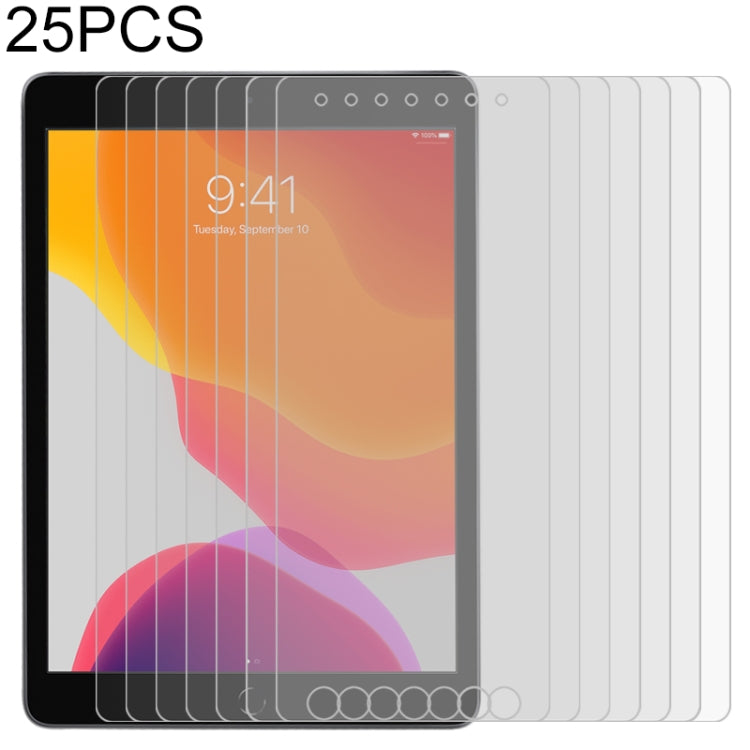 25個セット iPad 10.2インチ用全面HDスクリーンプロテクター、iPad 10.2インチ対応(25個セット)