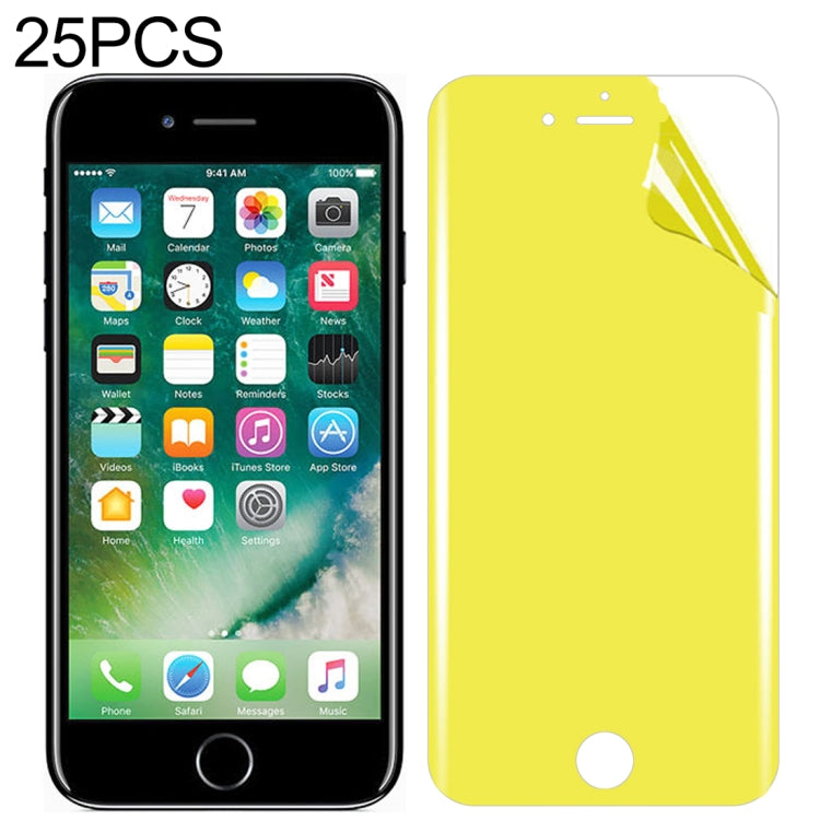 iPhone 7 Plus / 8 Plus用25枚入りソフトTPUフルカバリー前面スクリーンプロテクター、iPhone 7 Plus用（25枚）