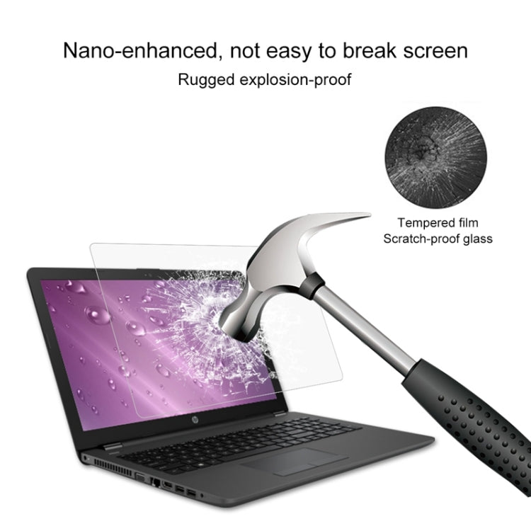 ノートパソコン画面 HD 強化ガラス保護フィルム HP 255 G6 ノートPC（ENERGY STAR）15.6インチ用, HP 255 G6 ノートPC（ENERGY STAR）15.6インチ用
