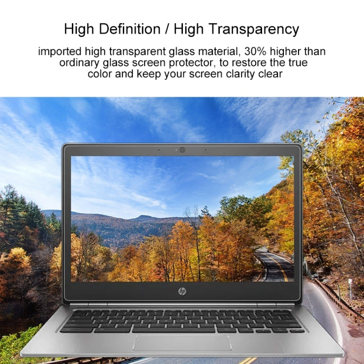 ノートパソコン画面 HD 強化ガラス保護フィルム HP Chromebook 13 G1（ENERGY STAR）13.3インチ用, HP Chromebook 13 G1（ENERGY STAR）13.3インチ用