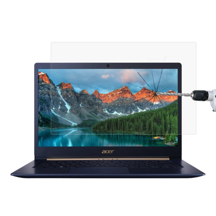Acer Swift 5 ノートパソコン用 14インチ SF514-52T-82WQ 対応 HD 強化ガラス保護フィルム
