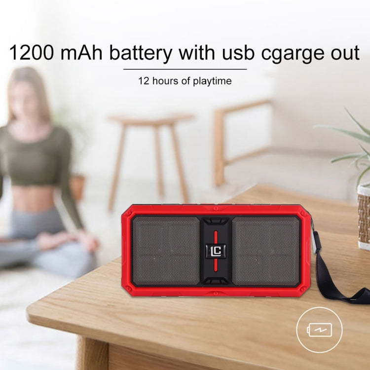 G36 DC 5V ポータブル ワイヤレス Bluetooth スピーカー ハンズフリー通話対応、USB＆TFカード＆3.5mm Aux＆FM対応、G36