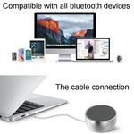 BS01 ポータブル Bluetoothスピーカー ハンズフリー通話対応 TFカード＆AUX入力対応