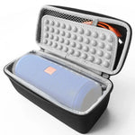 JBL Flip 1 / 2 / 3 / 4 Bluetoothスピーカー用 ハードトラベルキャリングケース収納バッグ サイズ：22cm x 9cm x 8.5cm Bluetoothスピーカーケース