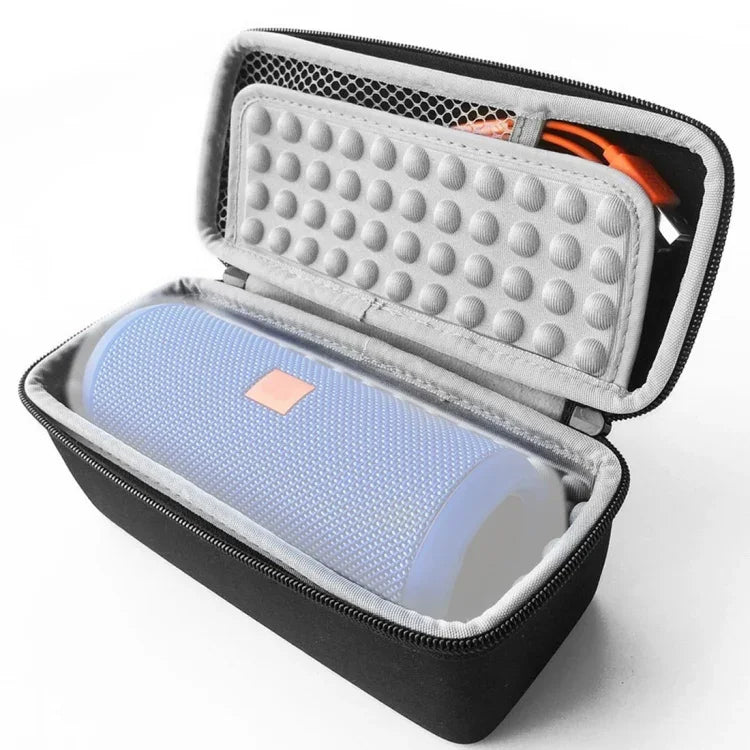 JBL Flip 1 / 2 / 3 / 4 Bluetoothスピーカー用 ハードトラベルキャリングケース収納バッグ サイズ：22cm x 9cm x 8.5cm Bluetoothスピーカーケース