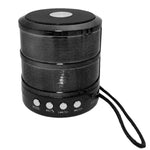 WS-887 Bluetoothスピーカー ストラップ付き、ハンズフリー通話＆FM＆Uディスク＆TFカード＆AUX対応