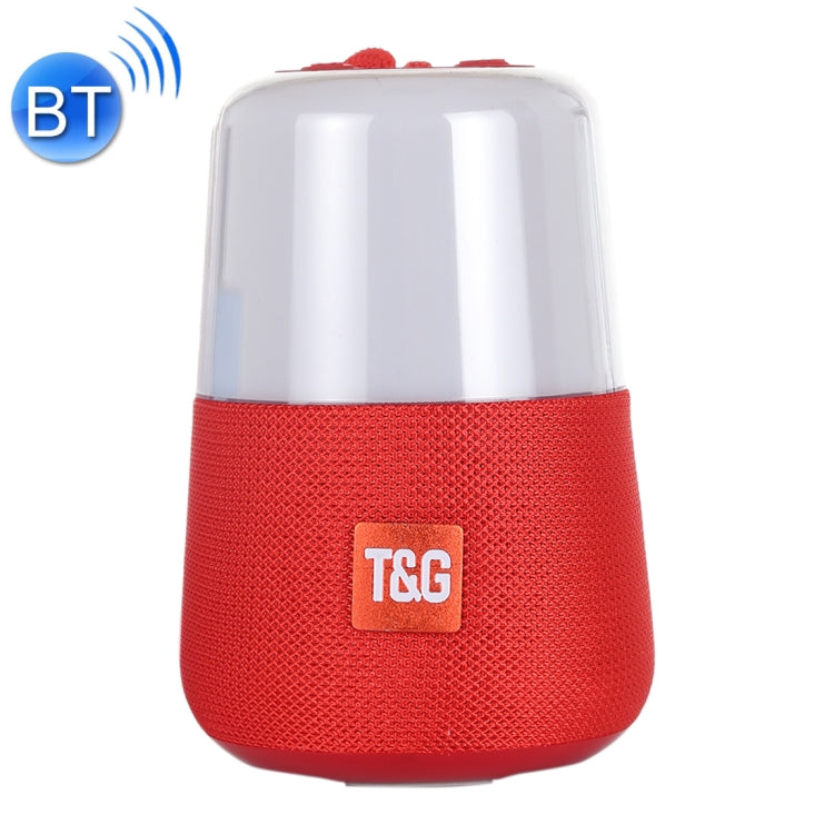 T&G TG168 ポータブルワイヤレスBluetooth V5.0 ステレオスピーカー ハンドル付き、内蔵マイク、点滅LEDライト＆TFカード＆Uディスク＆AUX IN＆FM対応、TG168