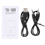 T&G TG168 ポータブルワイヤレスBluetooth V5.0 ステレオスピーカー ハンドル付き、内蔵マイク、点滅LEDライト＆TFカード＆Uディスク＆AUX IN＆FM対応、TG168