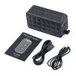 Z18 3ATM防水Bluetoothスピーカー 吊りフック付き、ハンズフリー通話＆TFカード＆AUX対応