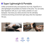 Hyperdrum 体感型バーチャルドラムキット スマートポータブル楽器、Hyperdrum 体感型バーチャルドラム