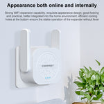 COMFAST CF-WR765AC 1200Mbps デュアルバンド ワイヤレスリピーター アンプ 外部アンテナ付き、CF-WR765AC