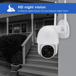 Tuya QX45 1080P フルHD IP65防水 2.4GワイヤレスIPカメラ モーション検知・双方向音声・ナイトビジョン・TFカード対応 AUプラグ モーション検知対応