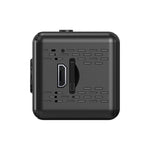 X6D 720P ワイヤレス家庭用ミニ監視カメラ、赤外線ナイトビジョン＆動体検知＆TFカード対応、720P