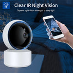 YT50-2 3.0MP 360度回転 IPカメラ WiFi スマートセキュリティカメラ、TFカード対応 / 双方向音声 / 動体検知 / ナイトビジョン, YT50-2