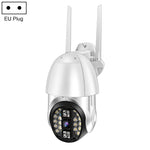 QX33 1080P パノラマ PTZ 360度回転 WiFiカメラ、昼夜フルカラー対応＆双方向音声通話＆動体検知アラーム＆ビデオ再生＆64GB TFカード対応、AUプラグ、QX33