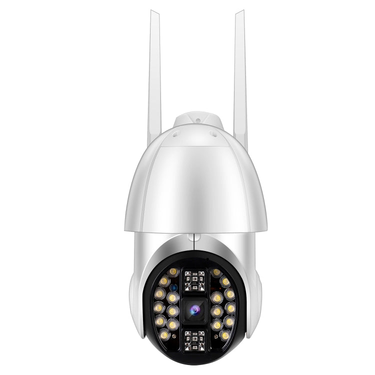 QX33 1080P パノラマ PTZ 360度回転 WiFiカメラ、昼夜フルカラー対応＆双方向音声通話＆動体検知アラーム＆ビデオ再生＆64GB TFカード対応、AUプラグ、QX33